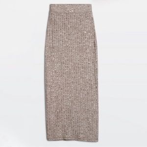Wilfred Aritzia Verushka Knit Midi Skirt
